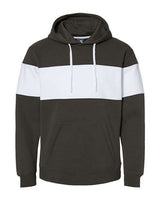 Men's Varsity Fleece Colorblocked Hooded Sweatshirt - 9115