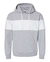 Men's Varsity Fleece Colorblocked Hooded Sweatshirt - 9115