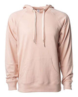 Unisex Icon Lightweight Loopback Terry Hooded Sweatshirt - 9126