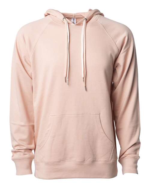 Unisex Icon Lightweight Loopback Terry Hooded Sweatshirt - 9126