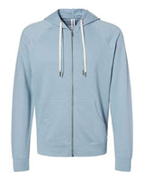 Unisex Icon Lightweight Loopback Terry Full-Zip Hooded Sweatshirt