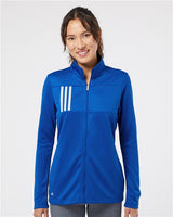 Women's 3-Stripes Double Knit Full-Zip Jacket - 9171