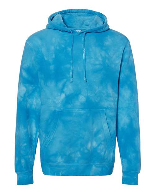 Unisex Midweight Tie-Dyed Hooded Sweatshirt - 9795