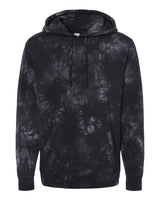 Unisex Midweight Tie-Dyed Hooded Sweatshirt - 9795