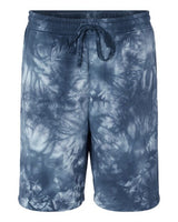 Unisex Tie-Dyed Fleece Shorts