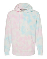 Unisex Midweight Tie-Dyed Hooded Sweatshirt - 9795