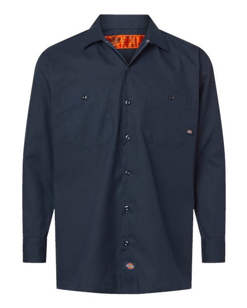 Men's Industrial Long Sleeve Work Shirt - 10155