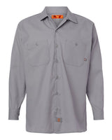 Men's Industrial Long Sleeve Work Shirt - 10155
