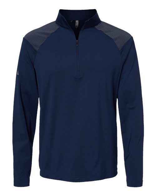 Men's Ultimate365 Lightweight Shoulder Stripe Quarter-Zip Pullover - 10207
