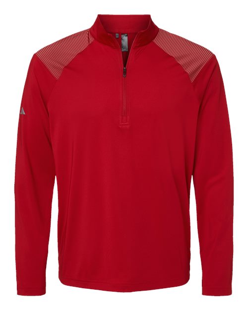 Men's Ultimate365 Lightweight Shoulder Stripe Quarter-Zip Pullover - 10207