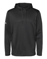 Men's Textured Mixed Media Midweight Hooded Sweatshirt - 10214