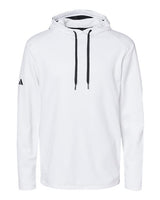 Men's Textured Mixed Media Midweight Hooded Sweatshirt - 10214