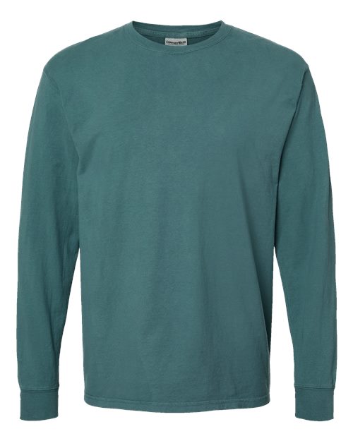 Unisex Garment-Dyed Long Sleeve T-Shirt - 6257