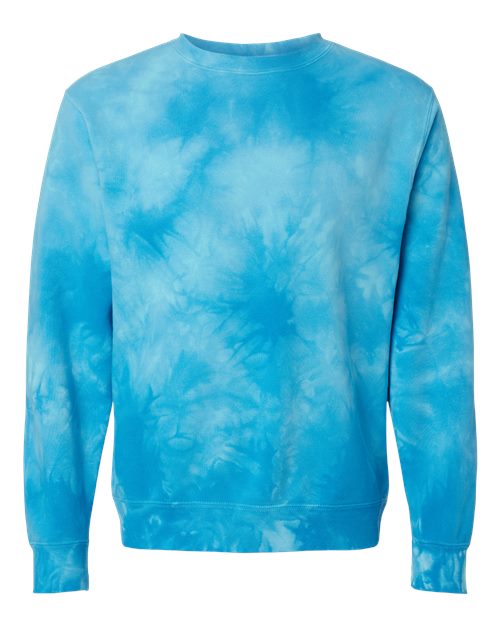 Unisex Midweight Tie-Dyed Crewneck Sweatshirt - 10322