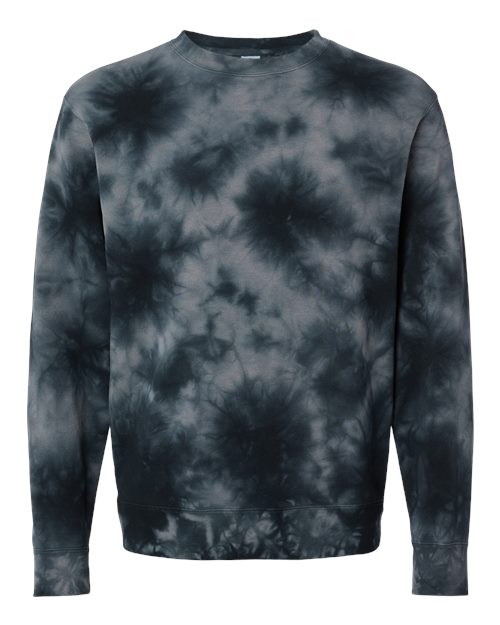 Unisex Midweight Tie-Dyed Crewneck Sweatshirt - 10322