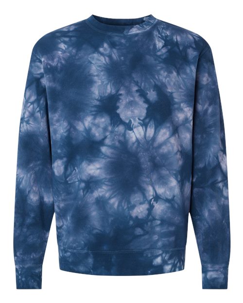 Unisex Midweight Tie-Dyed Crewneck Sweatshirt - 10322