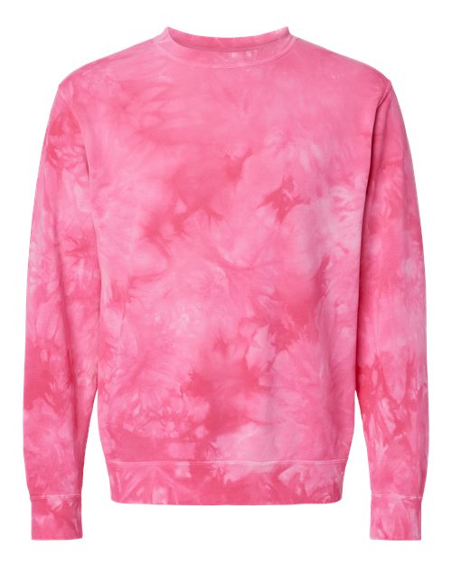 Unisex Midweight Tie-Dyed Crewneck Sweatshirt - 10322