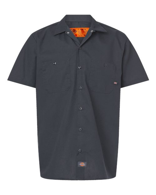 Men's Industrial Short Sleeve Work Shirt - 10327