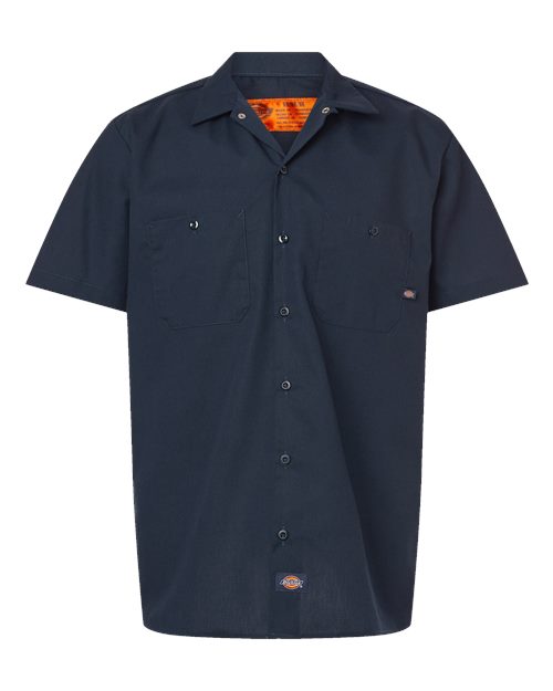Men's Industrial Short Sleeve Work Shirt - 10327