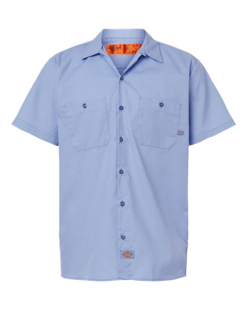 Men's Industrial Short Sleeve Work Shirt - 10327