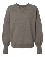 Women's Sueded Fleece Crewneck Sweatshirt - 10418