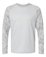 Unisex Cayman Performance Camo Colorblocked Long Sleeve T-Shirt - 10524
