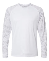 Unisex Cayman Performance Camo Colorblocked Long Sleeve T-Shirt - 10524