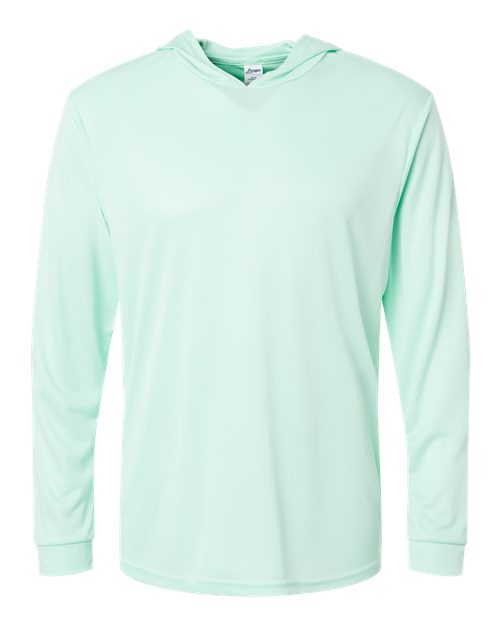 Unisex Bahama Performance Hooded Long Sleeve T-Shirt - 10526
