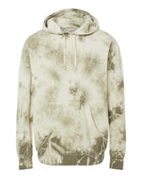 Unisex Midweight Tie-Dyed Hooded Sweatshirt - 9795