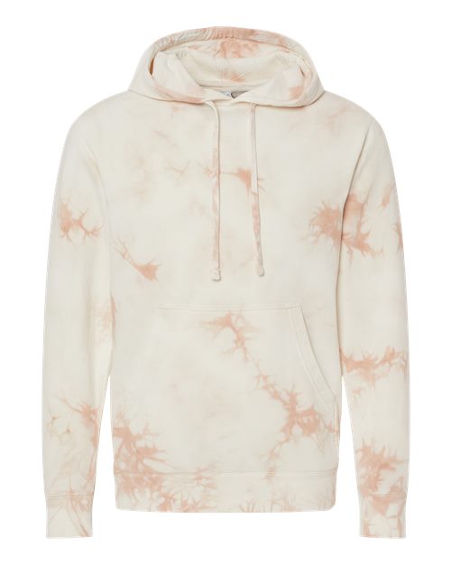Unisex Midweight Tie-Dyed Hooded Sweatshirt - 9795